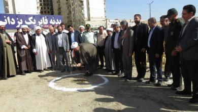 کلنگ‌زنی مسجد امام هادی (ع) در اسلامشهر