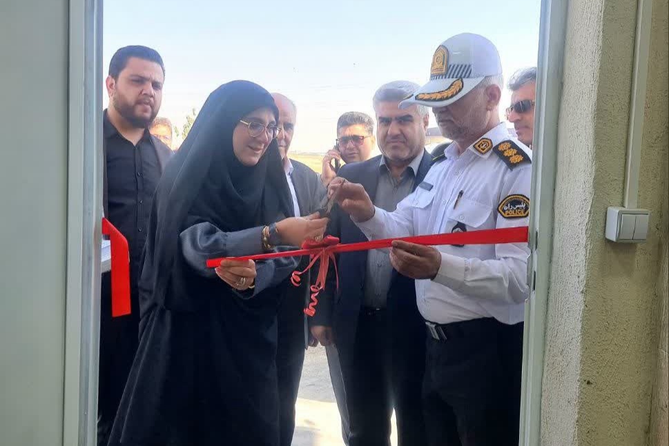 افتتاح ایستگاه پلیس راه ده عباس اسلامشهر 