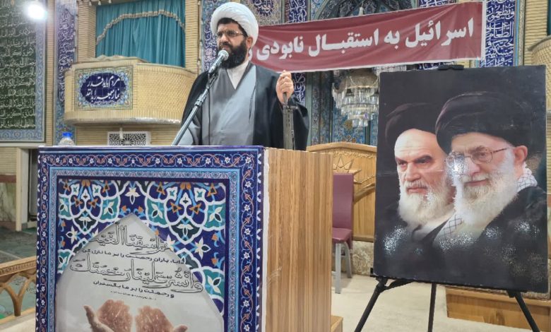 امام جمعه پاکدشت / جنگ ترکیبی