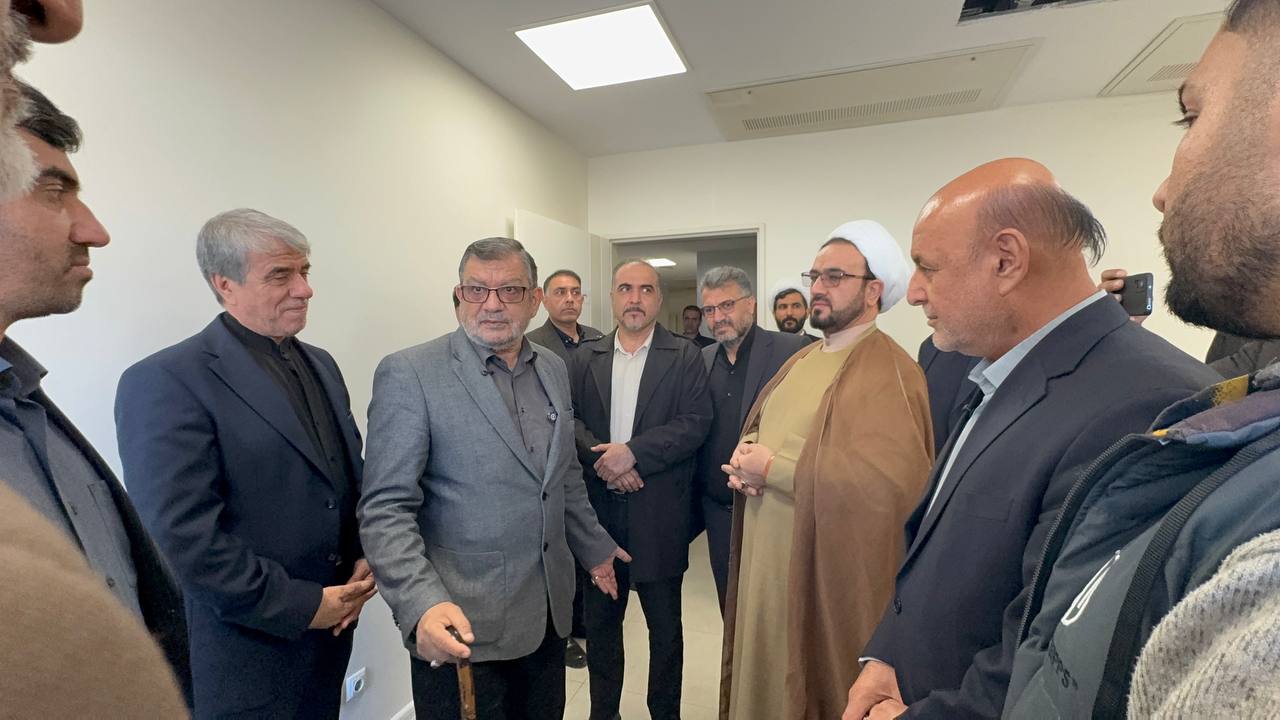 بازدید مسئولین از بیمارستان ۴۰۰ تختخوابی