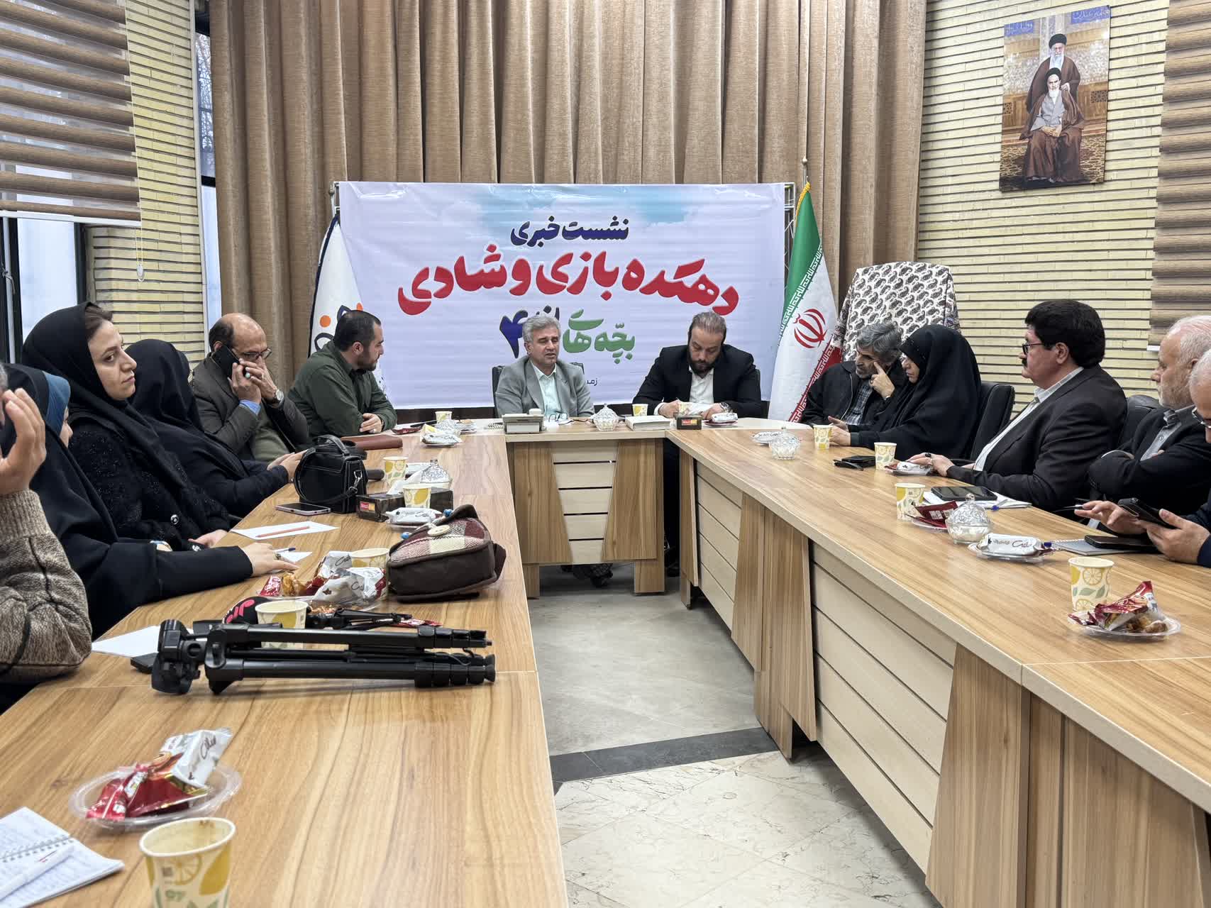 نشست خبری جشنواره بچه های ایران ۴