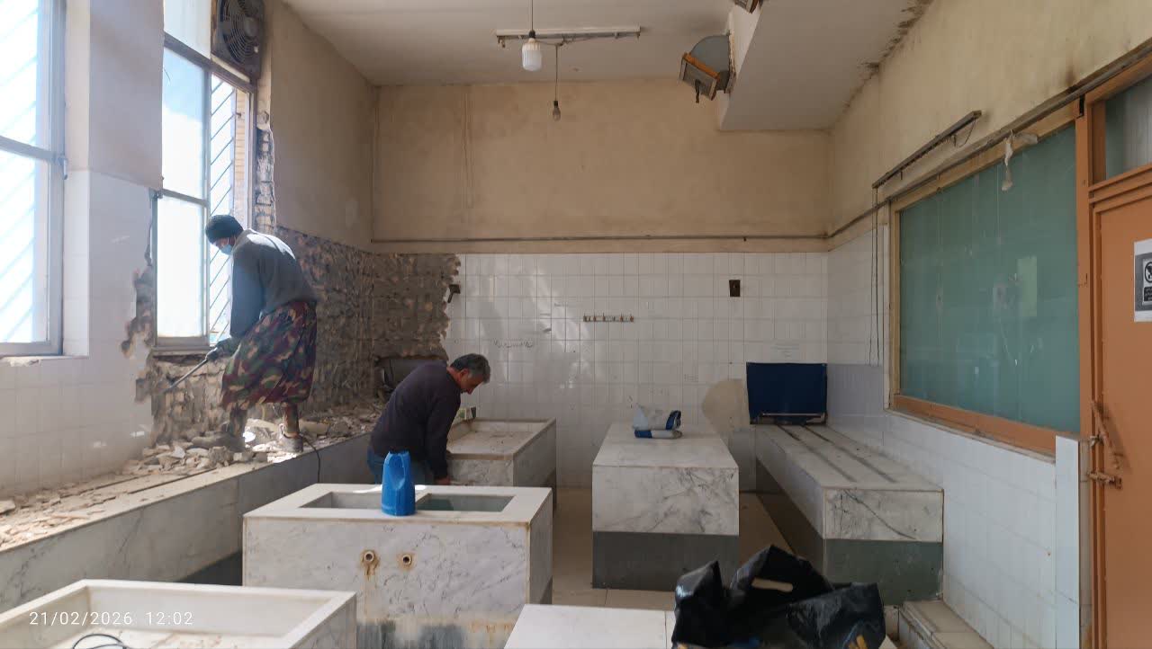 بازسازی غسالخانه دارالسلام